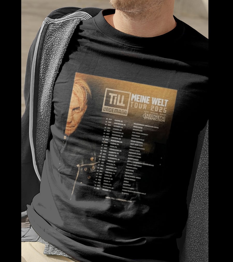 Till Lindemann Meine Welt Tour 2025 Aesthetic Perfection Special Guest T-Shirt