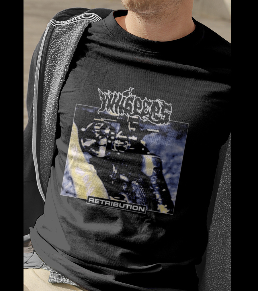 Whispers Retribution Motorcycle Engine T-Shirt