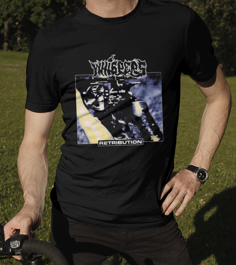 Whispers Retribution Motorcycle Engine T-Shirt