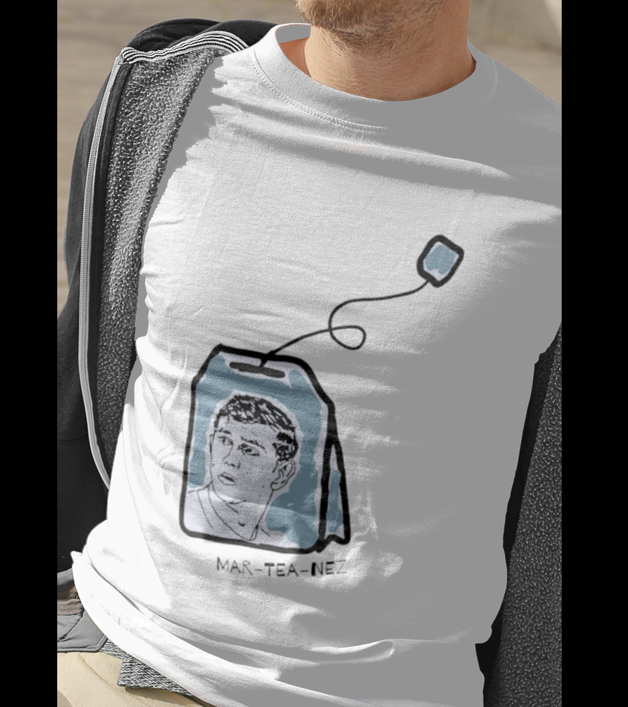 Mar Tea Nez Emiliano Martínez Teabag Cartoon T-Shirt