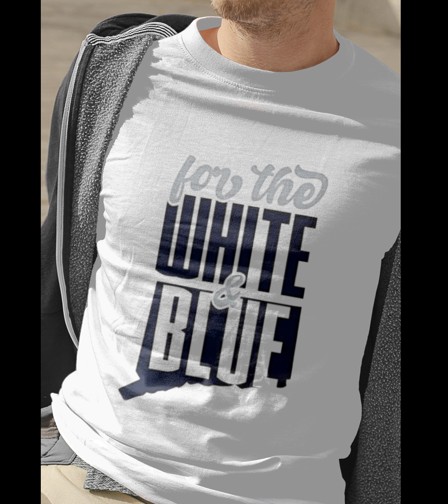 UConn Huskies For The White And Blue T-Shirt