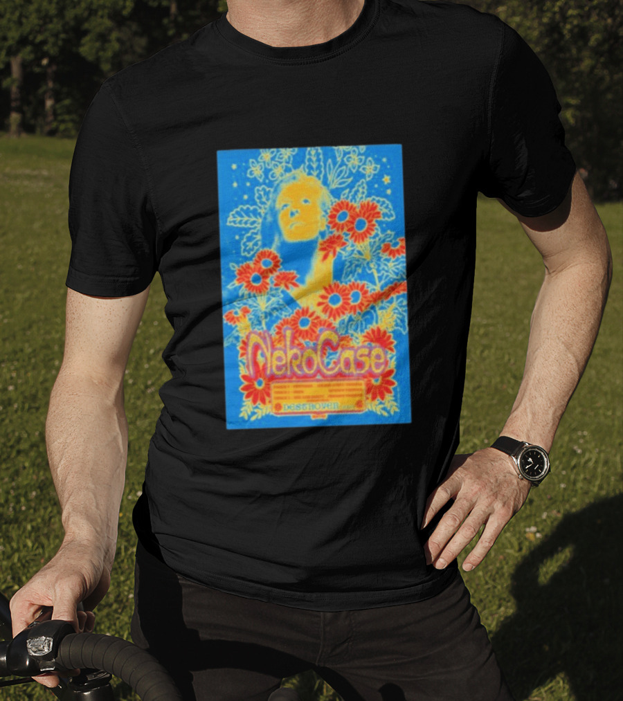 Neko Case 2026 Tour California Show Flowers T-Shirt