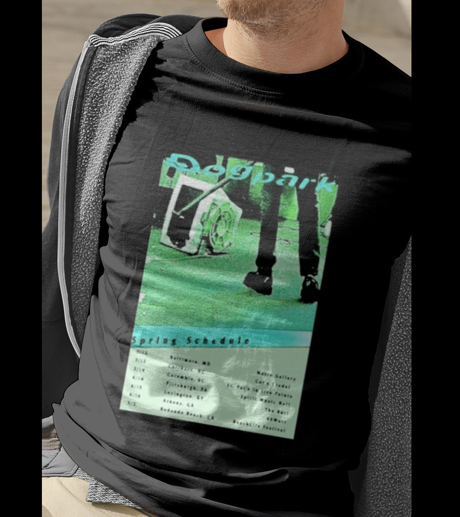 Dogpark Spring Schedule Tour 2026 Baltimore Carrboro Columbia Pittsburgh Lexington Athens Redondo Beach T-Shirt