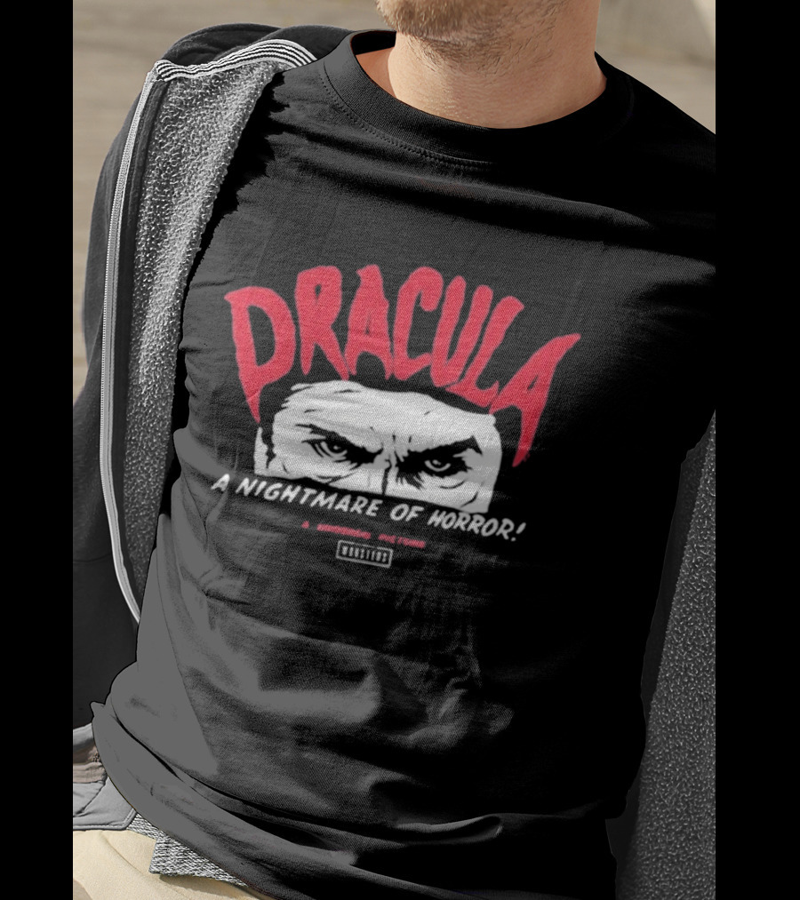 Dracula A Nightmare Of Horror A Universal Monster T-Shirt