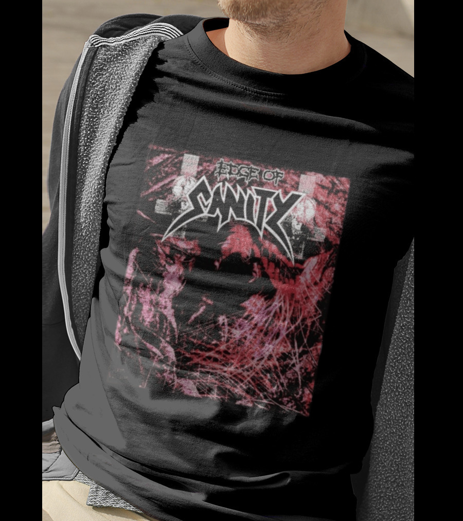 Edge Of Sanity Infernal Album Cover Black Metal Aesthetic T-Shirt