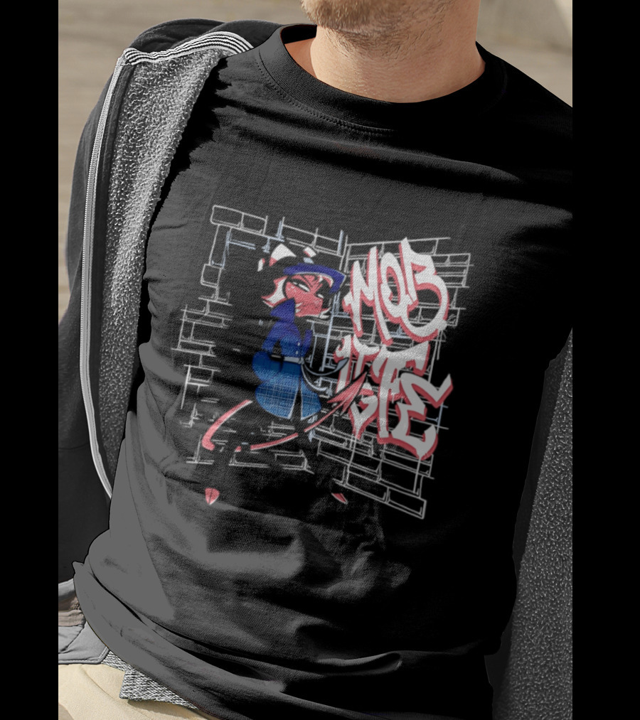 Helluva Boss Mob Life Urban Style Graffiti T-Shirt