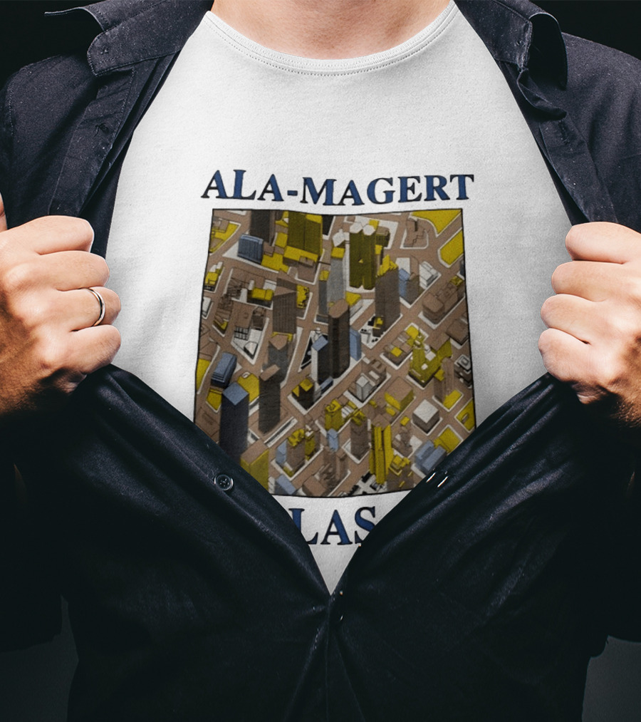 Ala Magert Dallas 1989 Cityscape Architecture T-Shirt