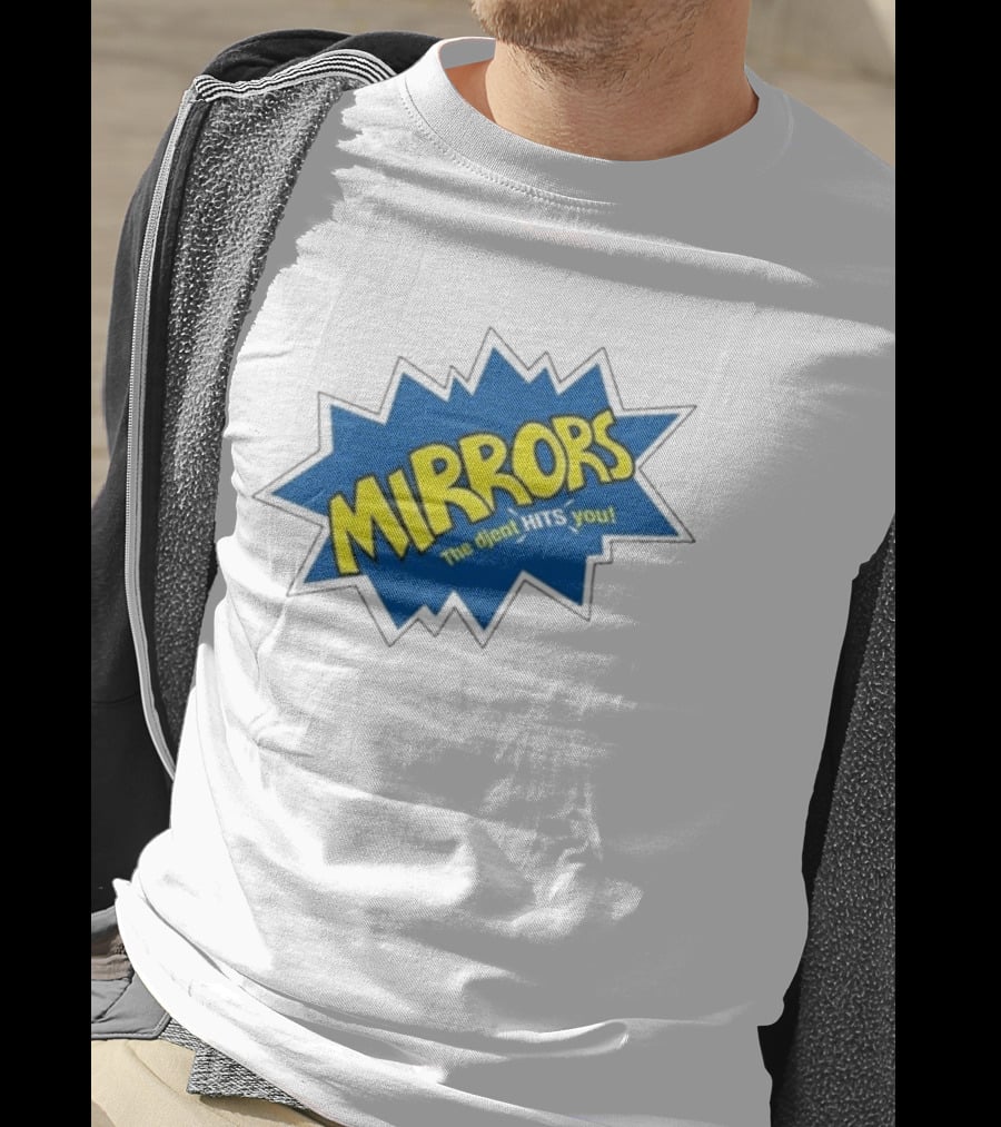 Mirrors The Djent Hits You Comic Style Burst T-Shirt