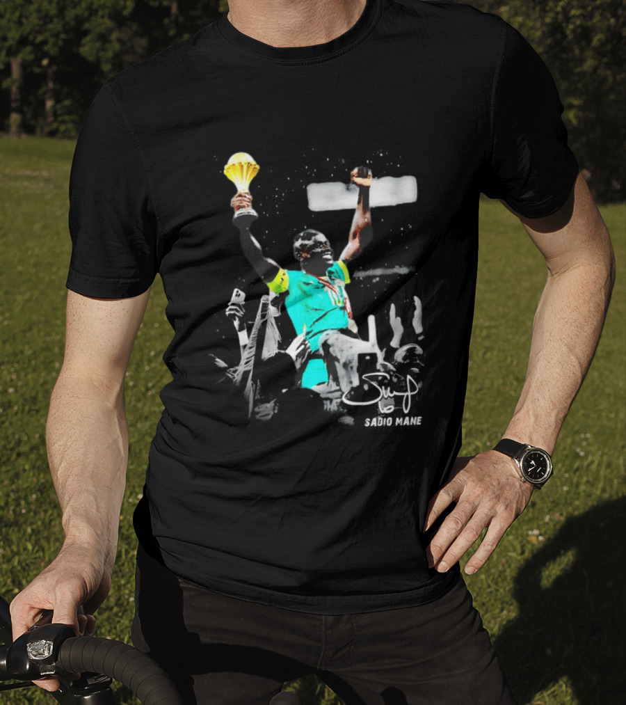 Sadio Mane AFCON 2025 Victory Celebration Iconic Moment T-Shirt