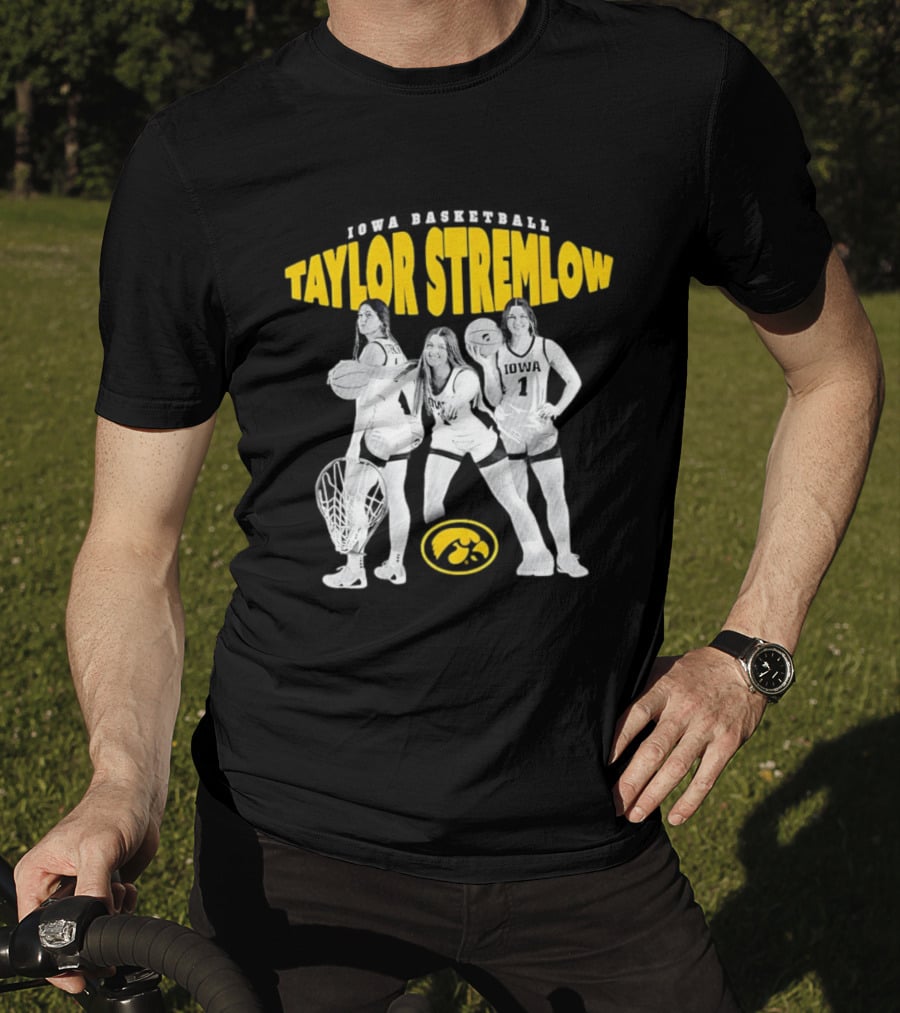 Taylor Stremlow Iowa Hawkeyes Basketball 90s Style Retro Sports T-Shirt