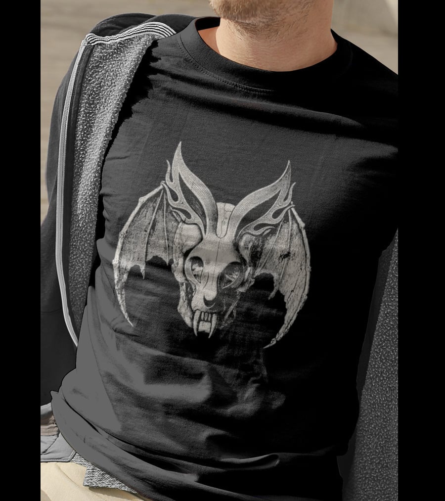 Avenged Sevenfold Jan 24 2026 Estadio Bicentenario Bat Skull Wings T-Shirt
