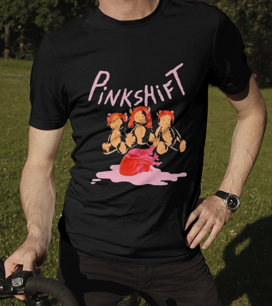 Pinkshift Bears With Heart And Splash T-Shirt