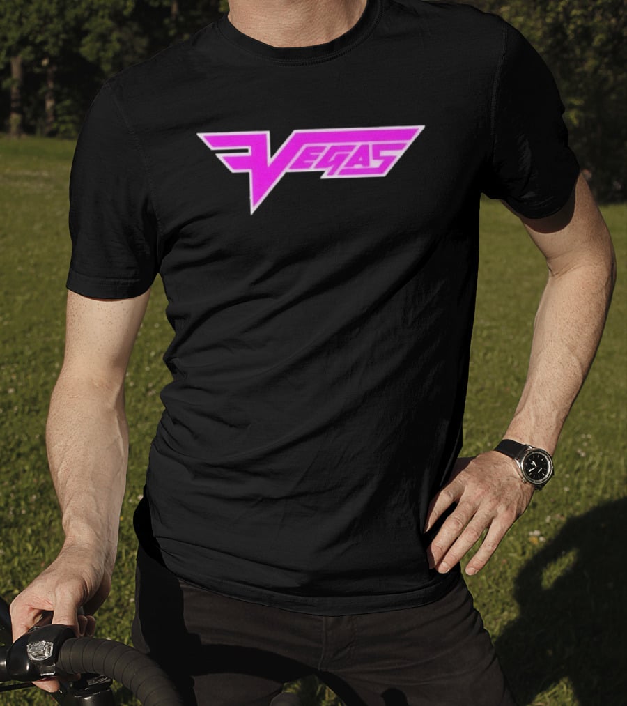 Faze Vegas Neon Retro Style Gaming T-Shirt