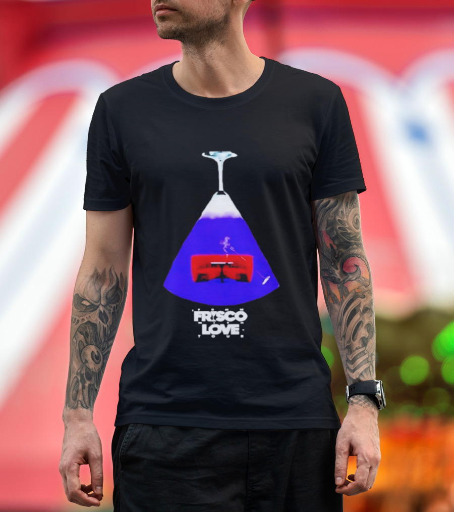 Ramirez Frisco Love With Love Martini Smoke And Couch T-Shirt