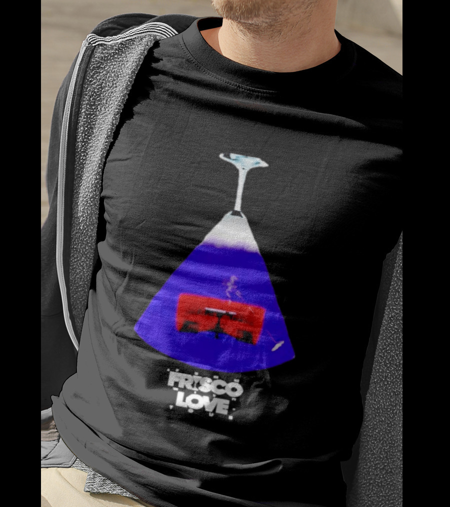 Ramirez Frisco Love With Love Martini Smoke And Couch T-Shirt