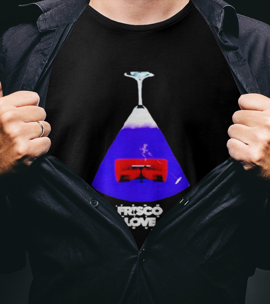Ramirez Frisco Love With Love Martini Smoke And Couch T-Shirt