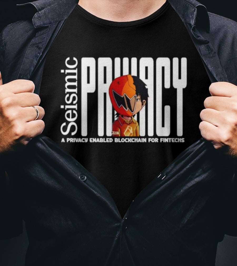 Seismic Privacy Enabled Blockchain Fintechs Anime T-Shirt