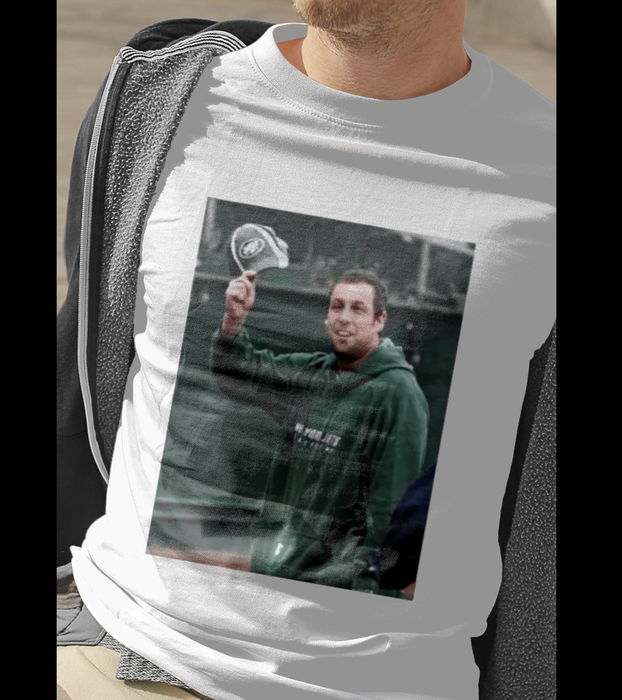 Adam Sandler New York Jets Fan Football T-Shirt