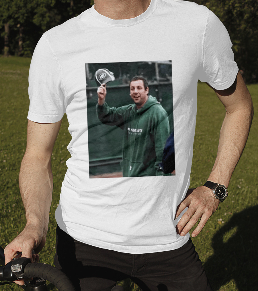Adam Sandler New York Jets Fan Football T-Shirt