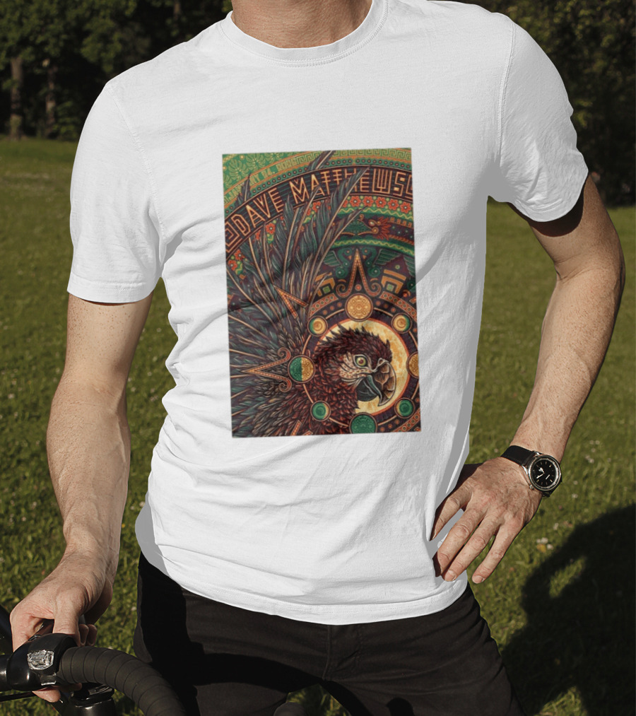 Dave Matthews Band Moon Palace Cancun Parrot Jan 24 2026 T-Shirt