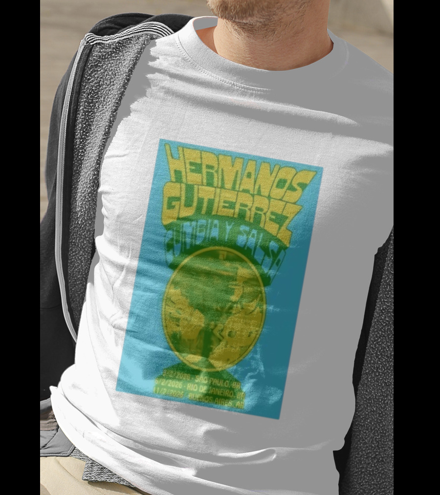 Hermanos Gutiérrez Cumbia Y Salsa São Paulo Rio Buenos Aires 2026 T-Shirt
