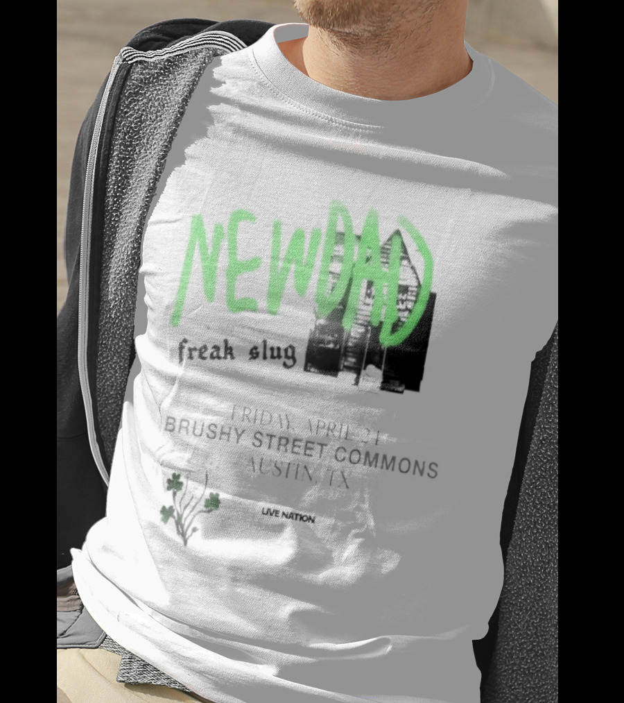 Newdad Live At Empire Control Room Austin TX April 24 2026 Concert Event T-Shirt