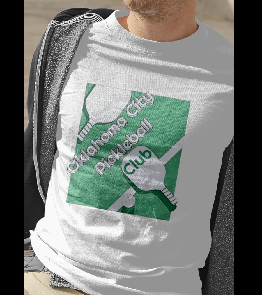 Oklahoma City Pickleball Club Paddle Court 2026 T-Shirt