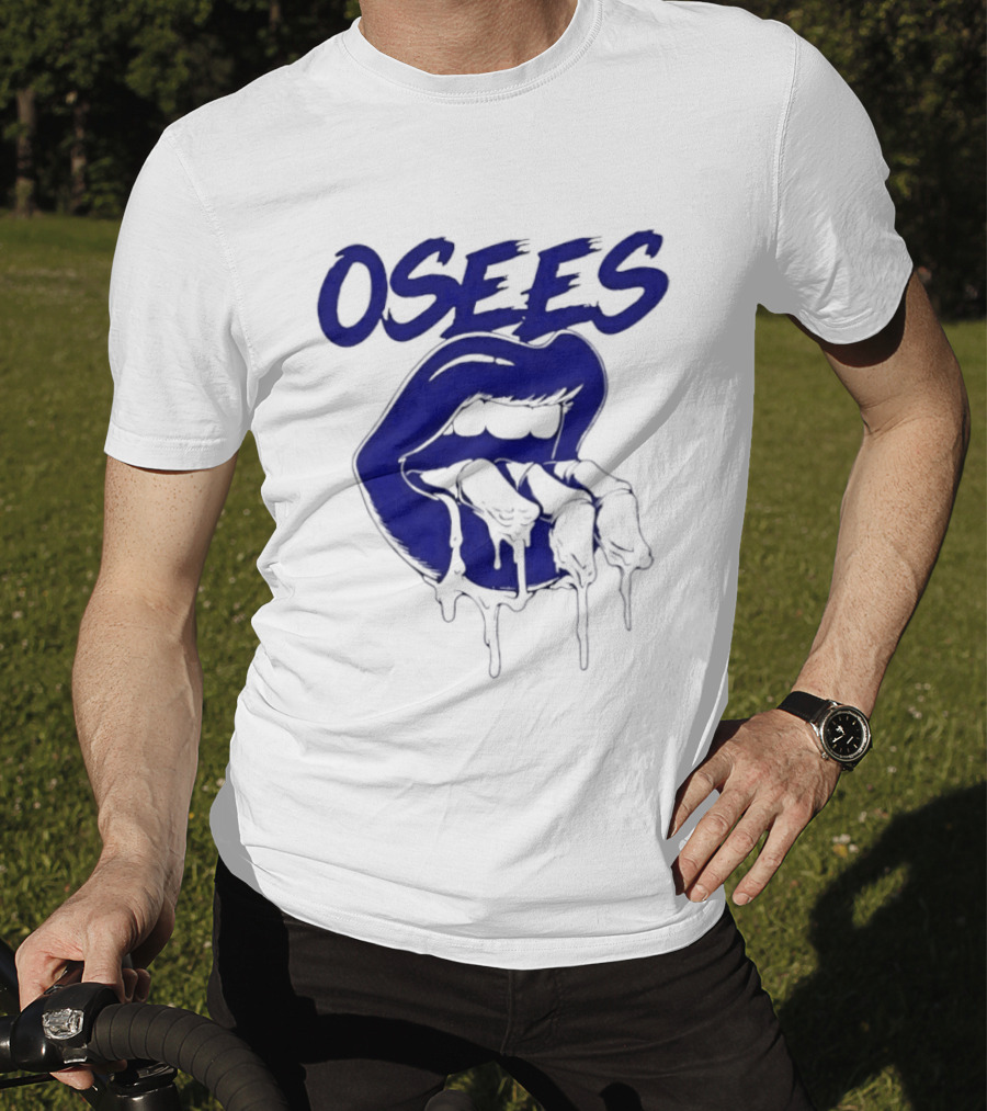 Osees Mouth With Dripping Blue Fingers T-Shirt