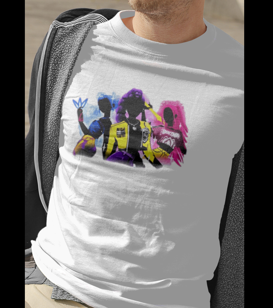 Rumi Mira Zoey KPop Demon Hunters Huntrix Shadow T-Shirt