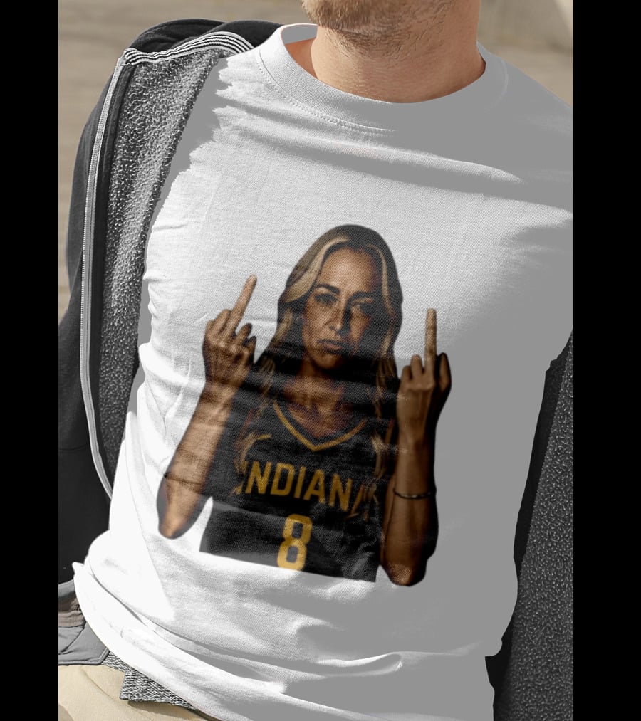 INDIANA 8 Flipping The Bird T-Shirt