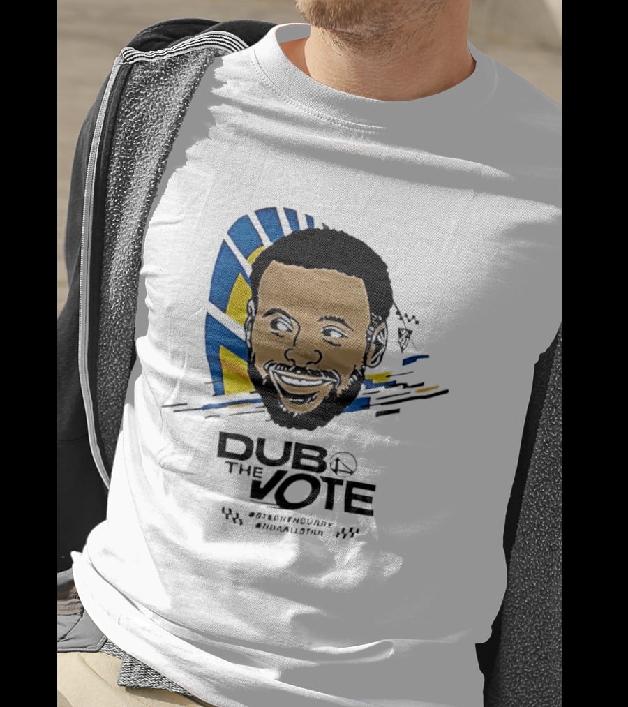 Stephen Curry Golden State Warriors Dub The Vote NBA Basketball Fan T-Shirt