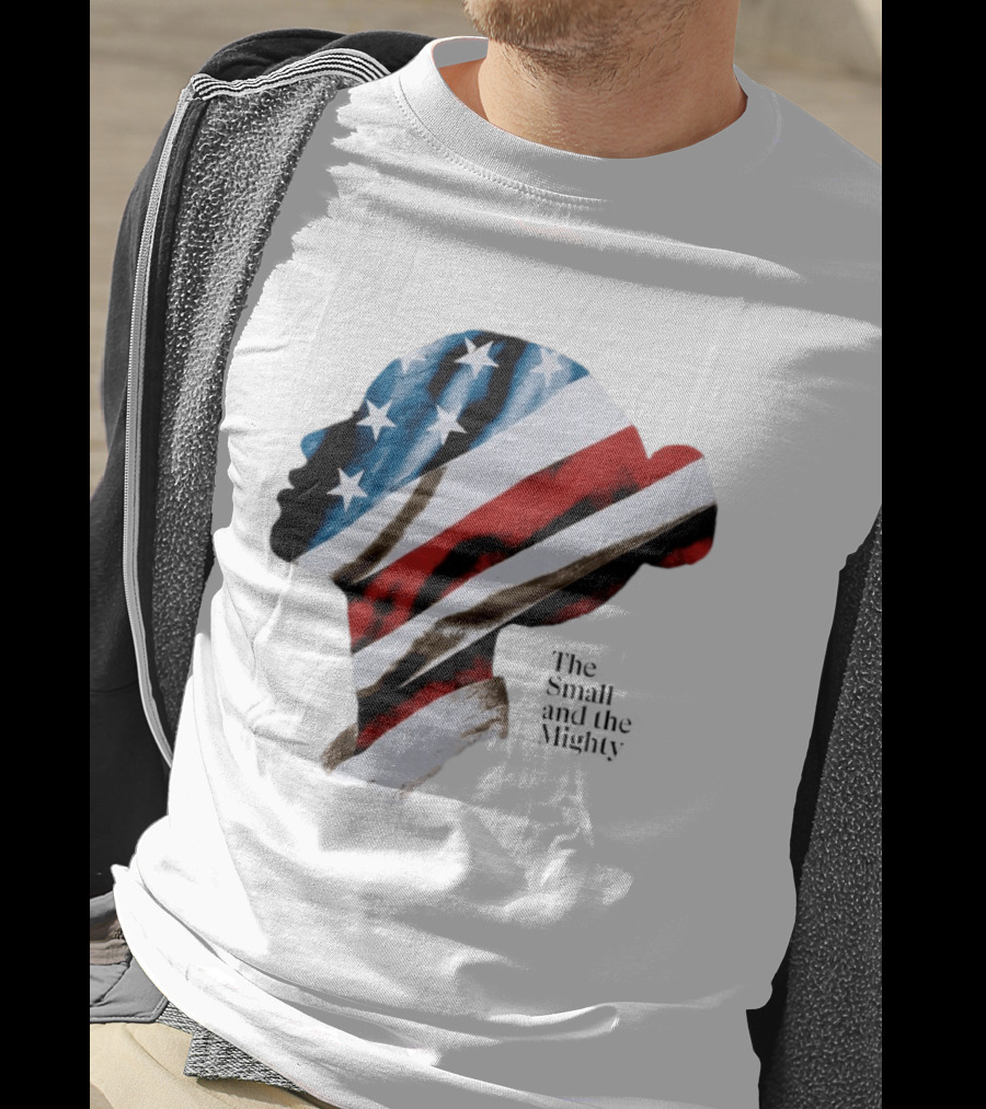 Patriotic American Flag Sharon McMahon Silhouette Stars And Stripes T-Shirt