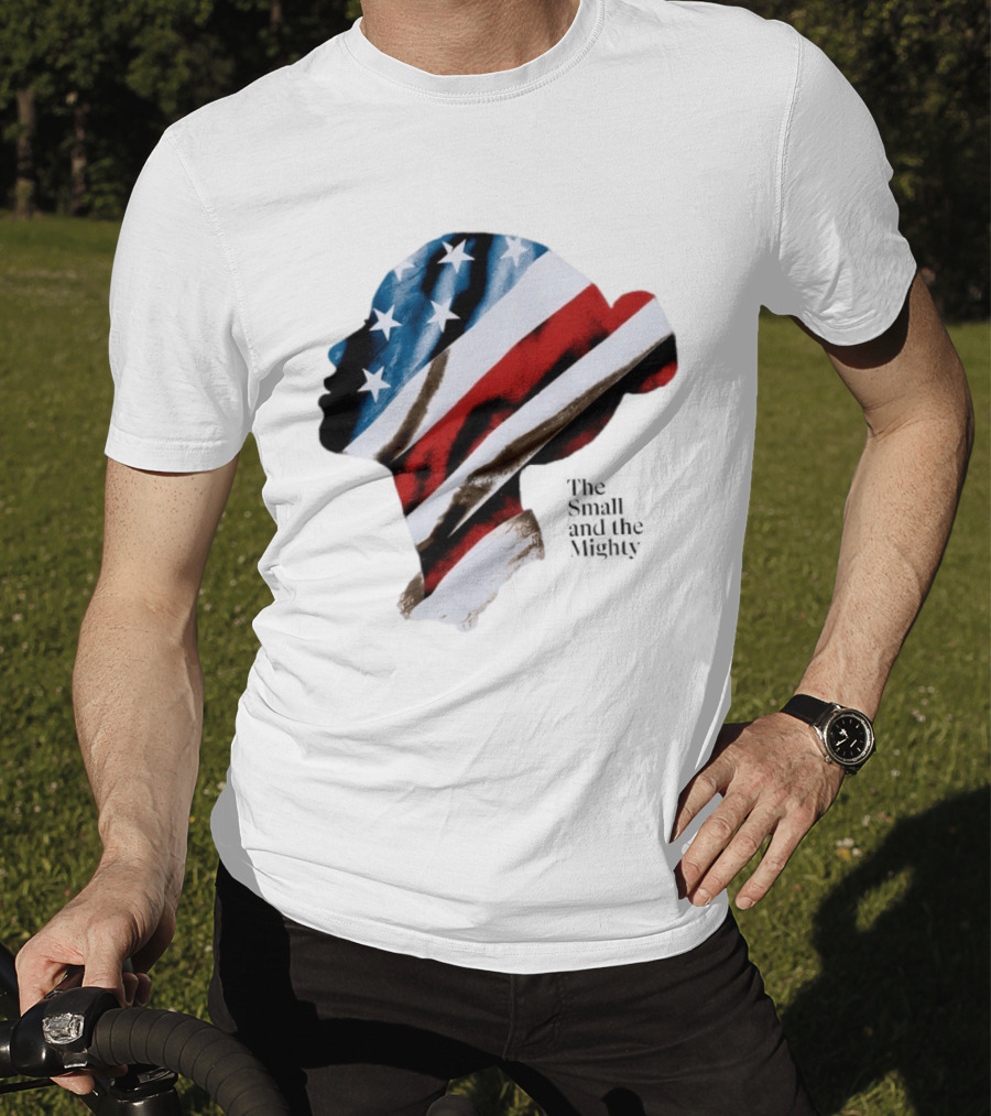 Patriotic American Flag Sharon McMahon Silhouette Stars And Stripes T-Shirt