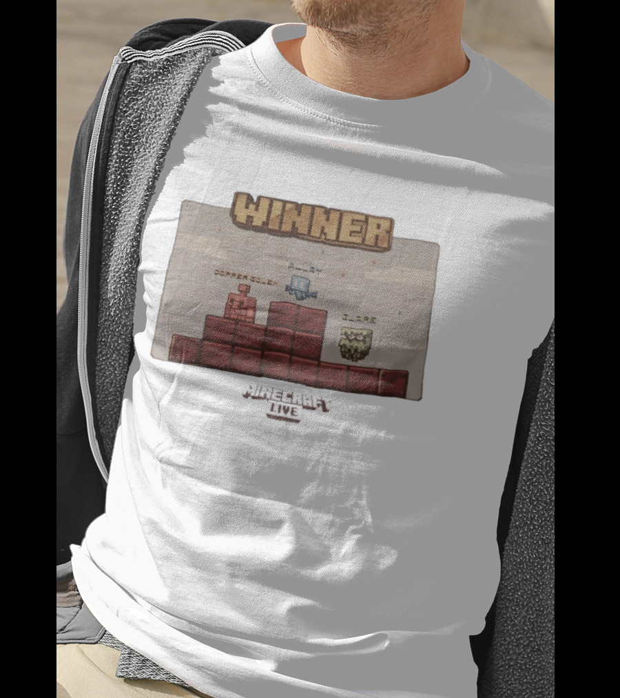 Winner Copper Golem Allay Glare Podium Event T-Shirt