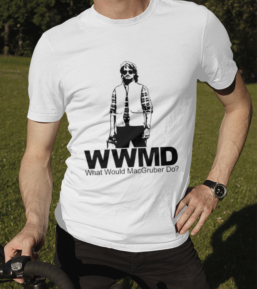 WWMD What Would Macgruber Do Vest T-Shirt