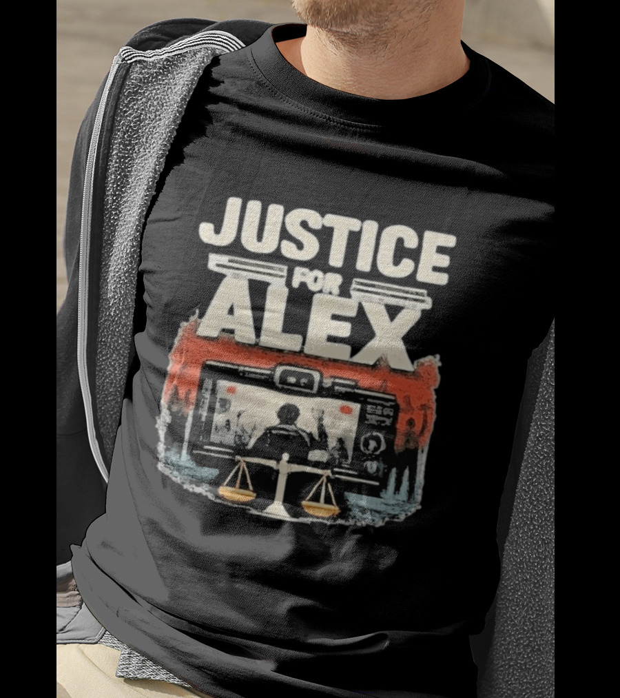 Justice For Alex Memorial Tribute Scales Of Justice T-Shirt
