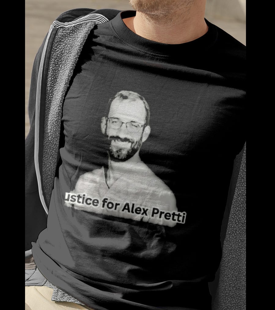 Justice For Alex Pretti Memorial T-Shirt