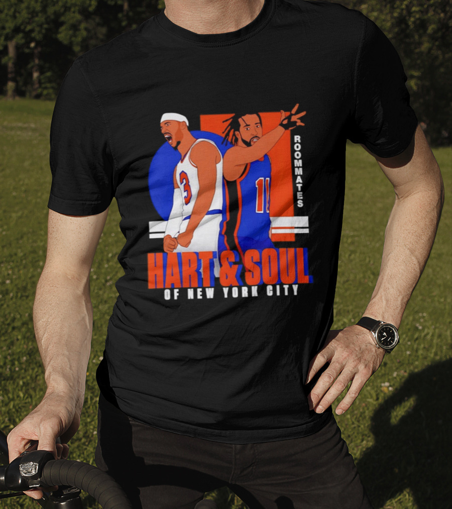 Hart And Soul Roommates Of New York City Knicks T-Shirt