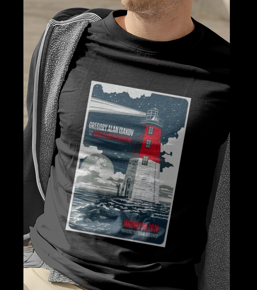 Gregory Alan Isakov Rhode Island Philharmonic Providence Performing Arts Center January 29 2026 T-Shirt