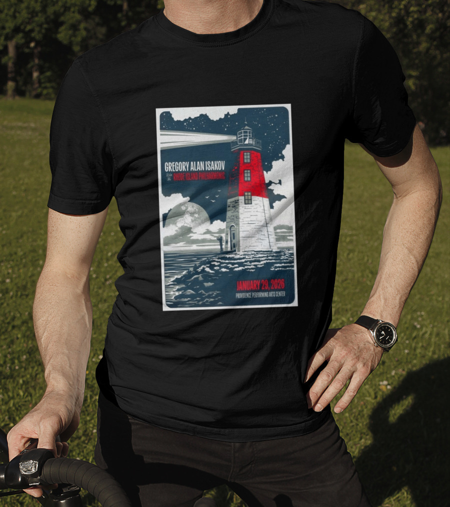 Gregory Alan Isakov Rhode Island Philharmonic Providence Performing Arts Center January 29 2026 T-Shirt