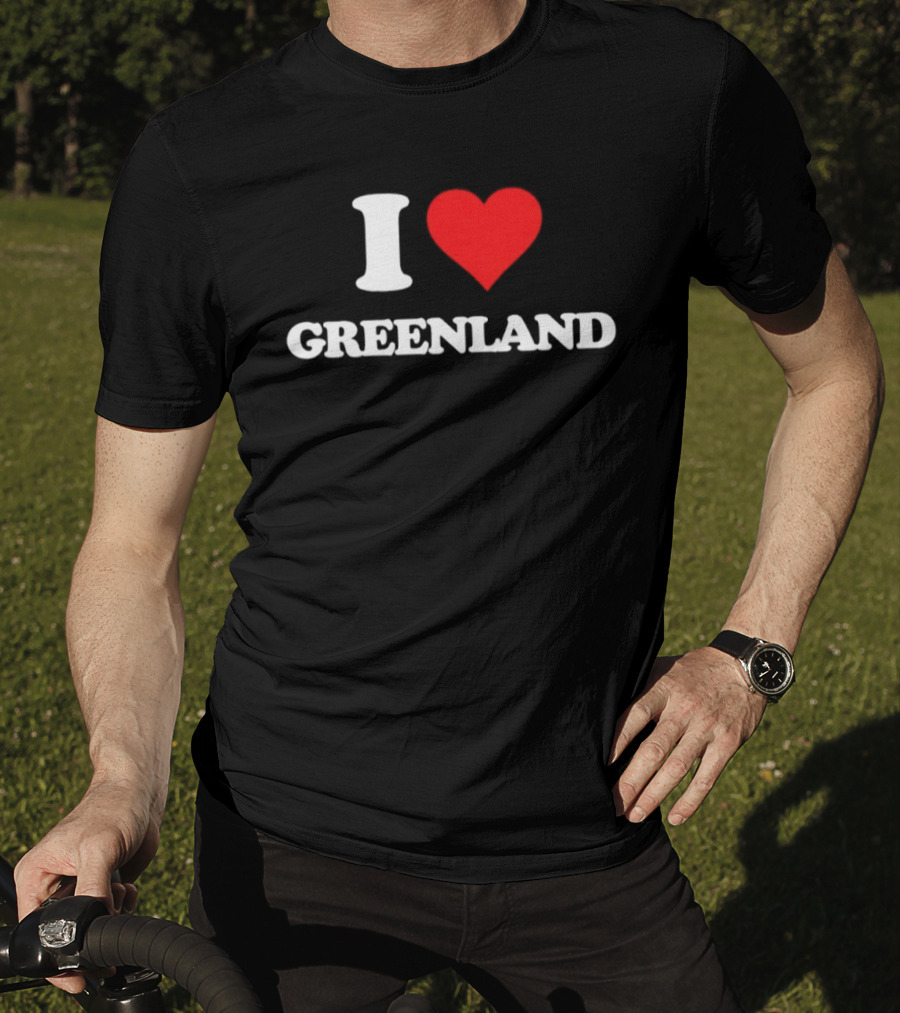 I Heart Greenland Gift Idea T-Shirt
