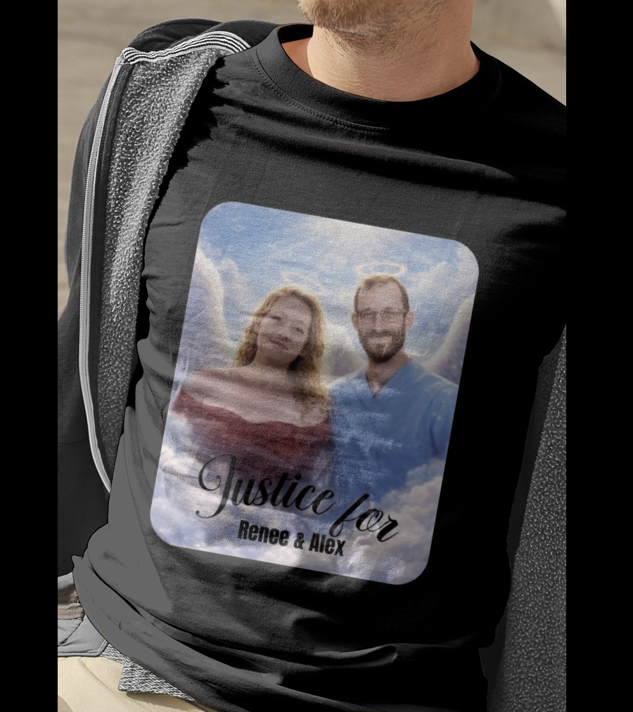 Justice For Renee And Alex Angel Wings Memorial T-Shirt