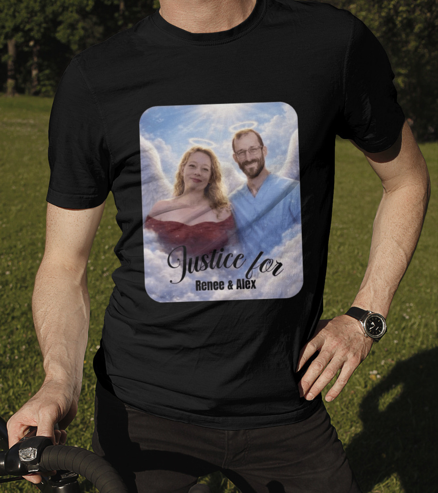 Justice For Renee And Alex Angel Wings Memorial T-Shirt