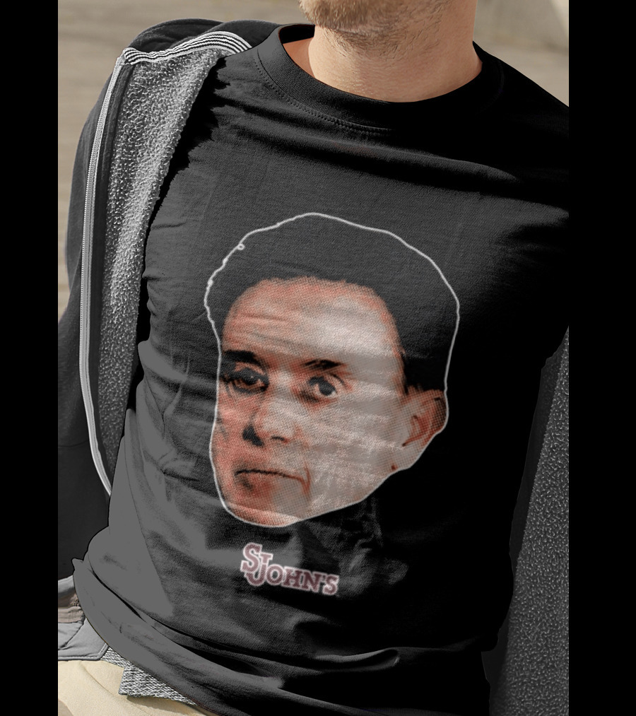 Rick Pitino Big Head St John's Red Storm T-Shirt