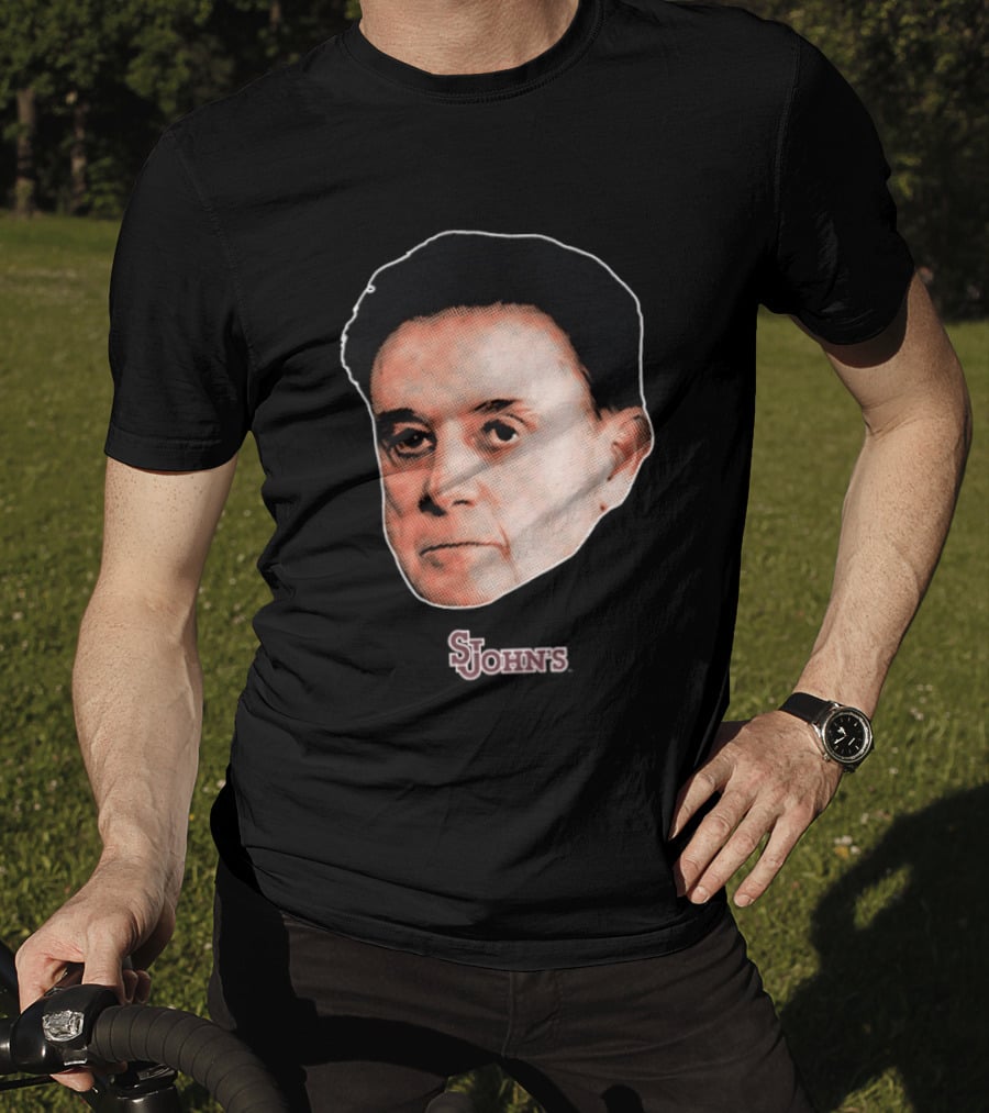 Rick Pitino Big Head St John's Red Storm T-Shirt