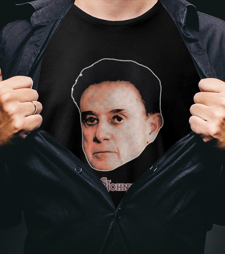 Rick Pitino Big Head St John's Red Storm T-Shirt