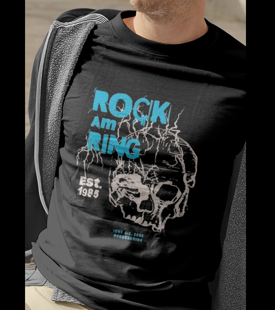 Rock Am Ring Est 1985 Skull Celebrate The Legends T-Shirt