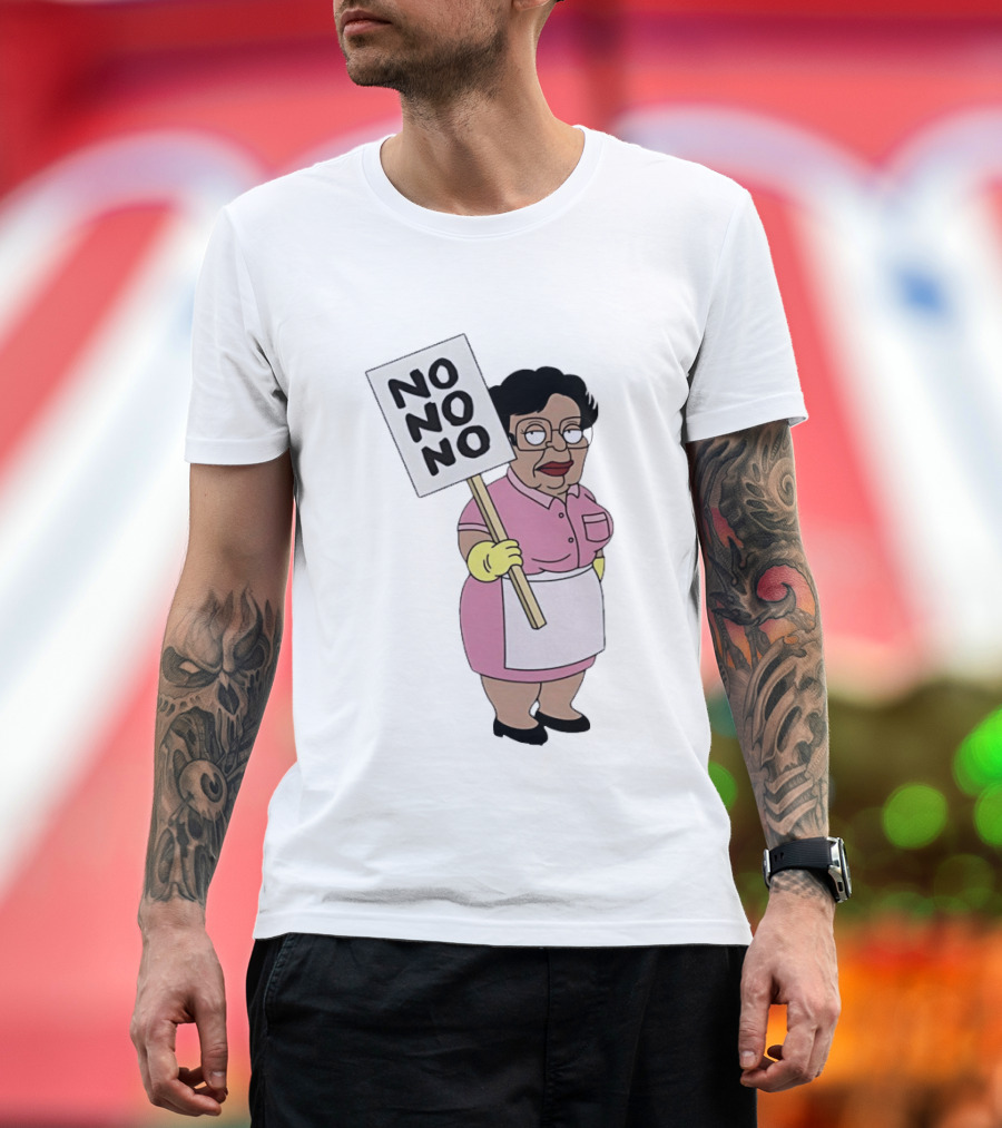 Consuela No No No Family Guy Character Sign T-Shirt