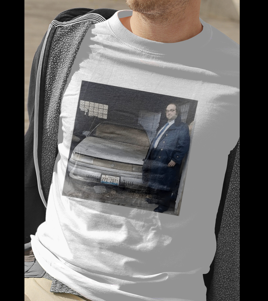 Mercury Sable Wagon 271 2071 Illinois License Plate Classic Scene T-Shirt