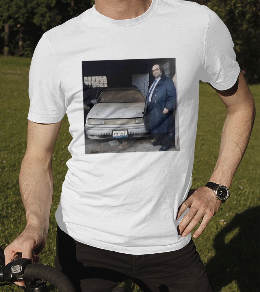 Mercury Sable Wagon 271 2071 Illinois License Plate Classic Scene T-Shirt